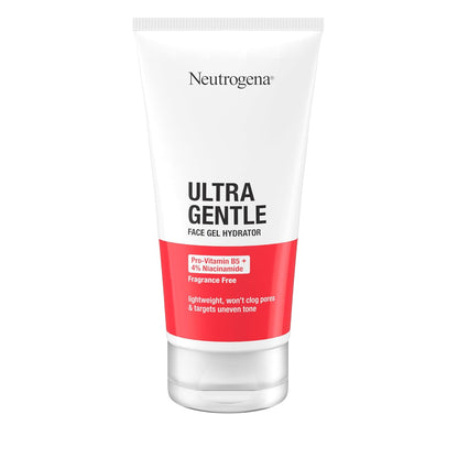 Neutrogena Gel hidratante facial ultra suave con provitamina B5 y 4...