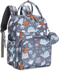 BabbleRoo Mochila para pañales \u2013 Bolsa de viaje esencial para...
