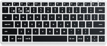Teclado retroiluminado Bluetooth Satechi Slim X1, sincronización mu...