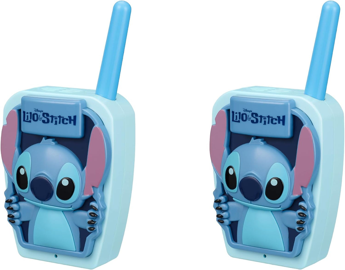 Walkie Talkies de Stitch para niños, juguetes de interior y exterio...