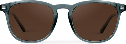 WMP Eyewear - Gafas de sol polarizadas modernas y redondas para hom...