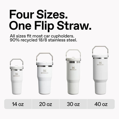 STANLEY IceFlow 2.0 - Vaso con pajita, 30 onzas, Blue Dream | Asa d...
