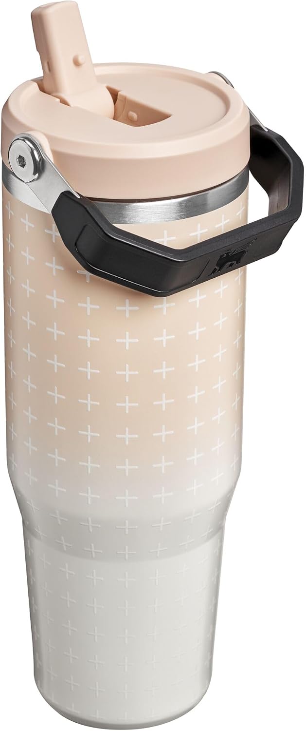 STANLEY IceFlow 2.0 - Vaso con pajita, 30 onzas, champán Plus | Asa...