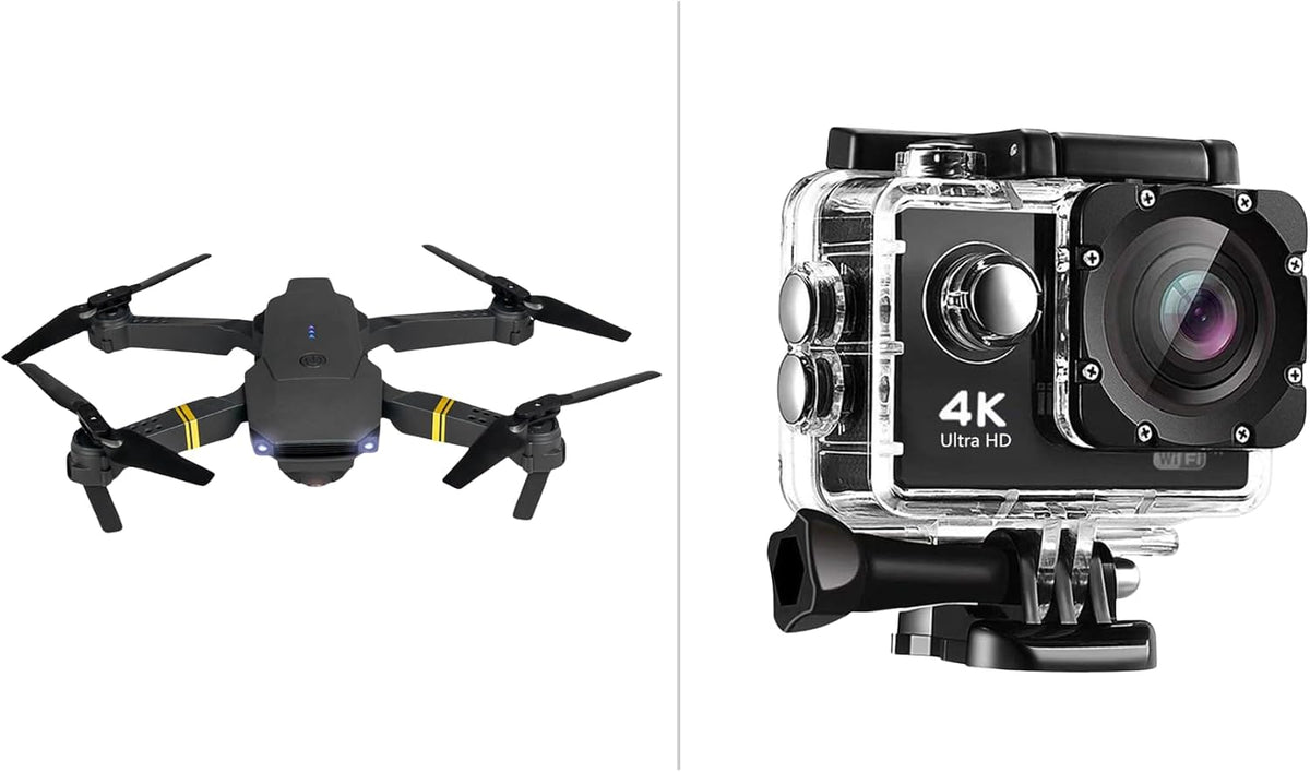 Falcon 4K Drone con cámara | Quadcopter para niños y adultos, princ...