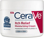 CeraVe Crema hidratante para aliviar la piel seca, 12 onzas, crema...