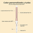 Conair - Plancha rizadora extra larga, doble cerámica, 1 pulgada |...