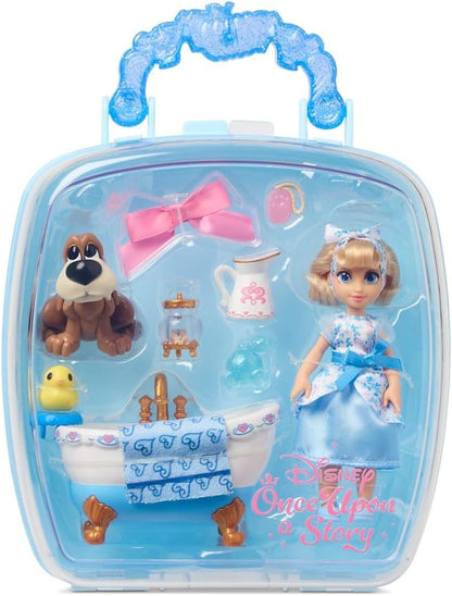 Disney Store Juego oficial de muñecas Princess Cenicienta Once Upon...