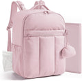 BAGSMART Mochila para pañales hinchada con bolsillos aislados y cam...