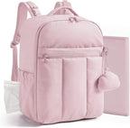 BAGSMART Mochila para pañales hinchada con bolsillos aislados y cam...