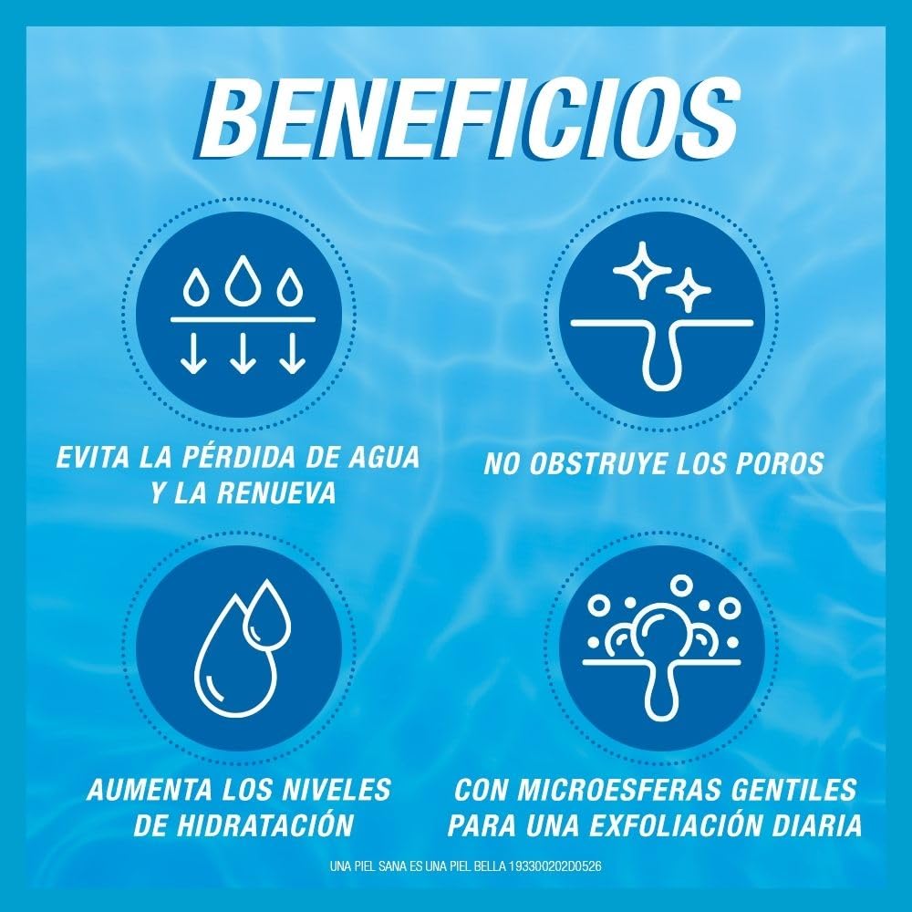 Neutrogena Hydro Boost Limpiador Exfoliante 5 onzas (147ml)