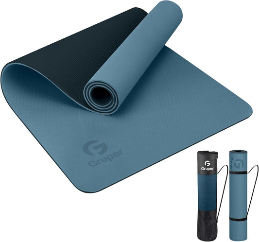 Gruper Esterilla de yoga antideslizante y ecológica con correa de |...
