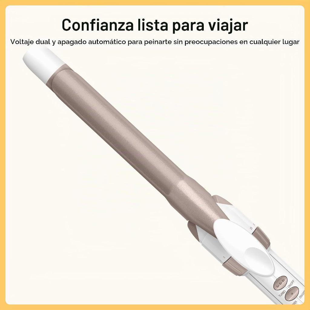 Rizador Conair doble cerámica | Rizador de pelo para espirales suav...