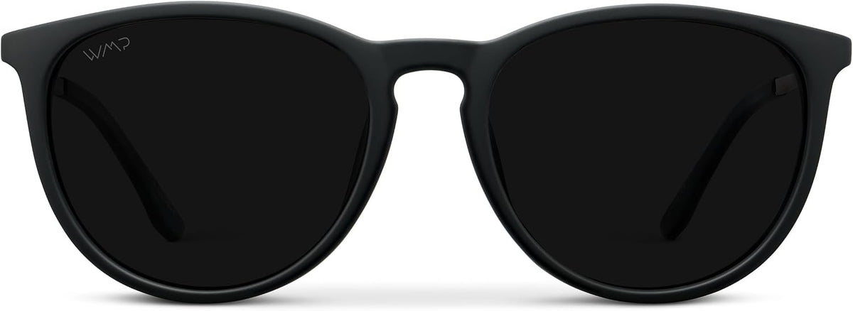 WearMe Pro Gafas de sol polarizadas redondas para mujer, protección...