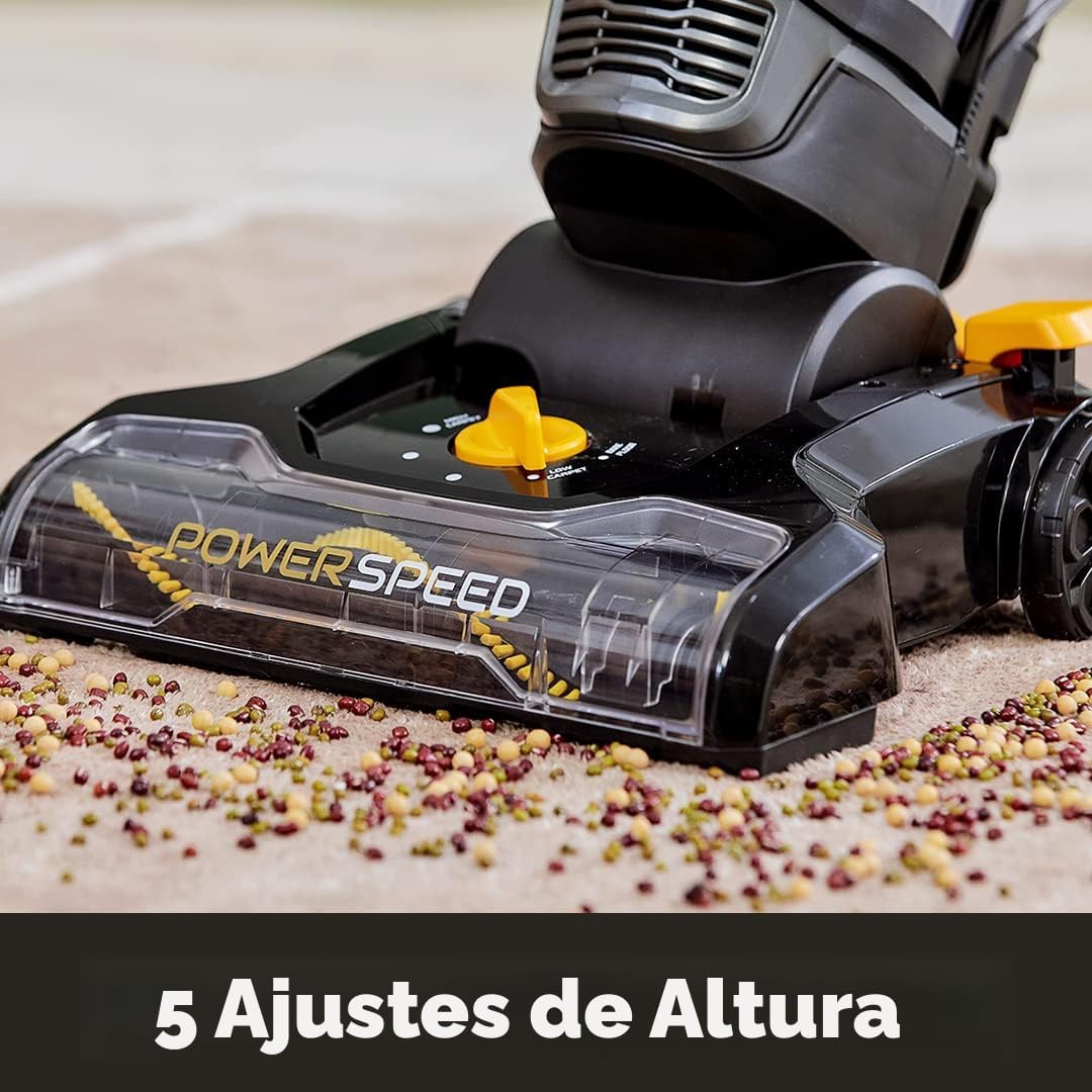 EUREKA PowerSpeed Aspiradora vertical ligera y potente para alfombr...