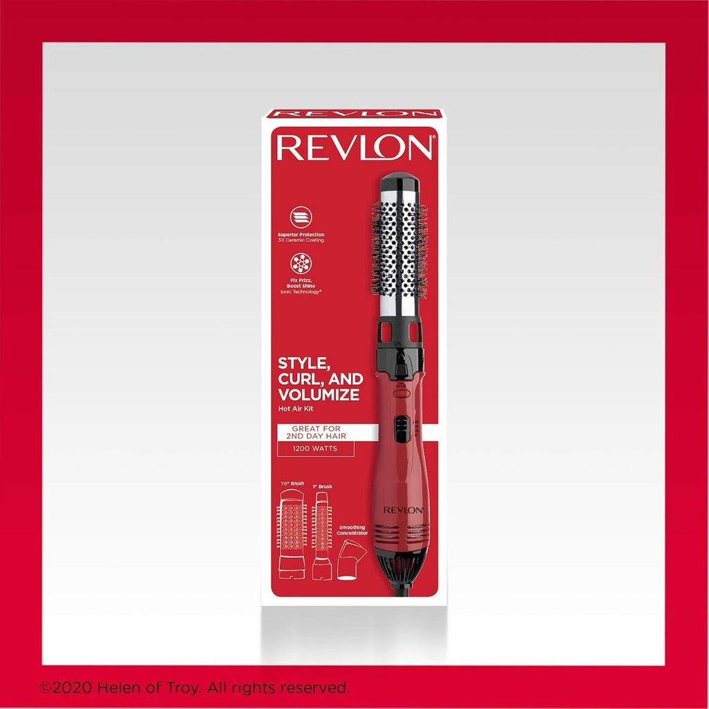 Kit de aire caliente Revlon Perfect Style de 1200 W, juego de 3 pie...