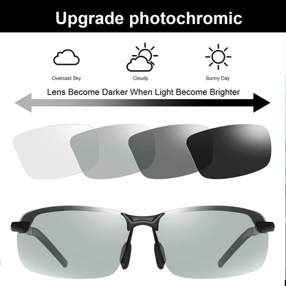 YIMI Gafas de sol polarizadas fotocromáticas para conducción z87 pa...