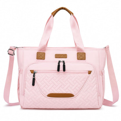 FHELAD Bolsa de pañales para mujer, bolsa de pañales para bebé 16L...