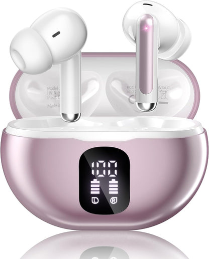 Auriculares inalámbricos, auriculares Bluetooth 5.4 2026 con micróf...