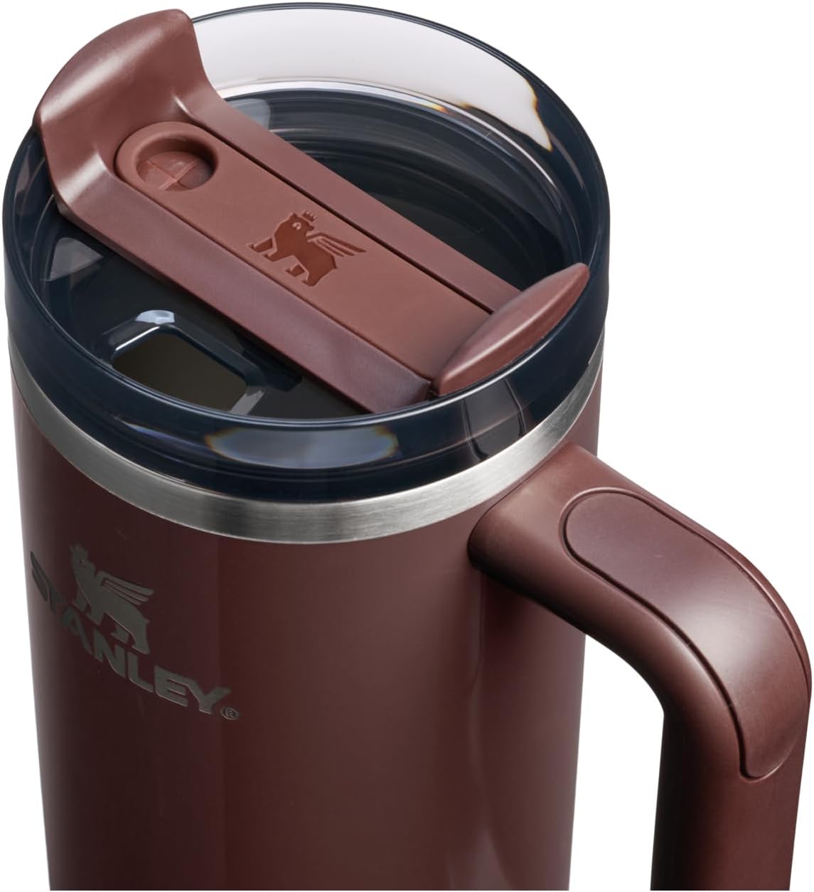 STANLEY Quencher H2.0 Flow State - Vaso de 30 onzas, color caoba br...