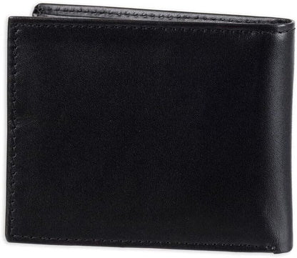 Tommy Hilfiger Cartera Passcase para hombre con ventana de identifi...