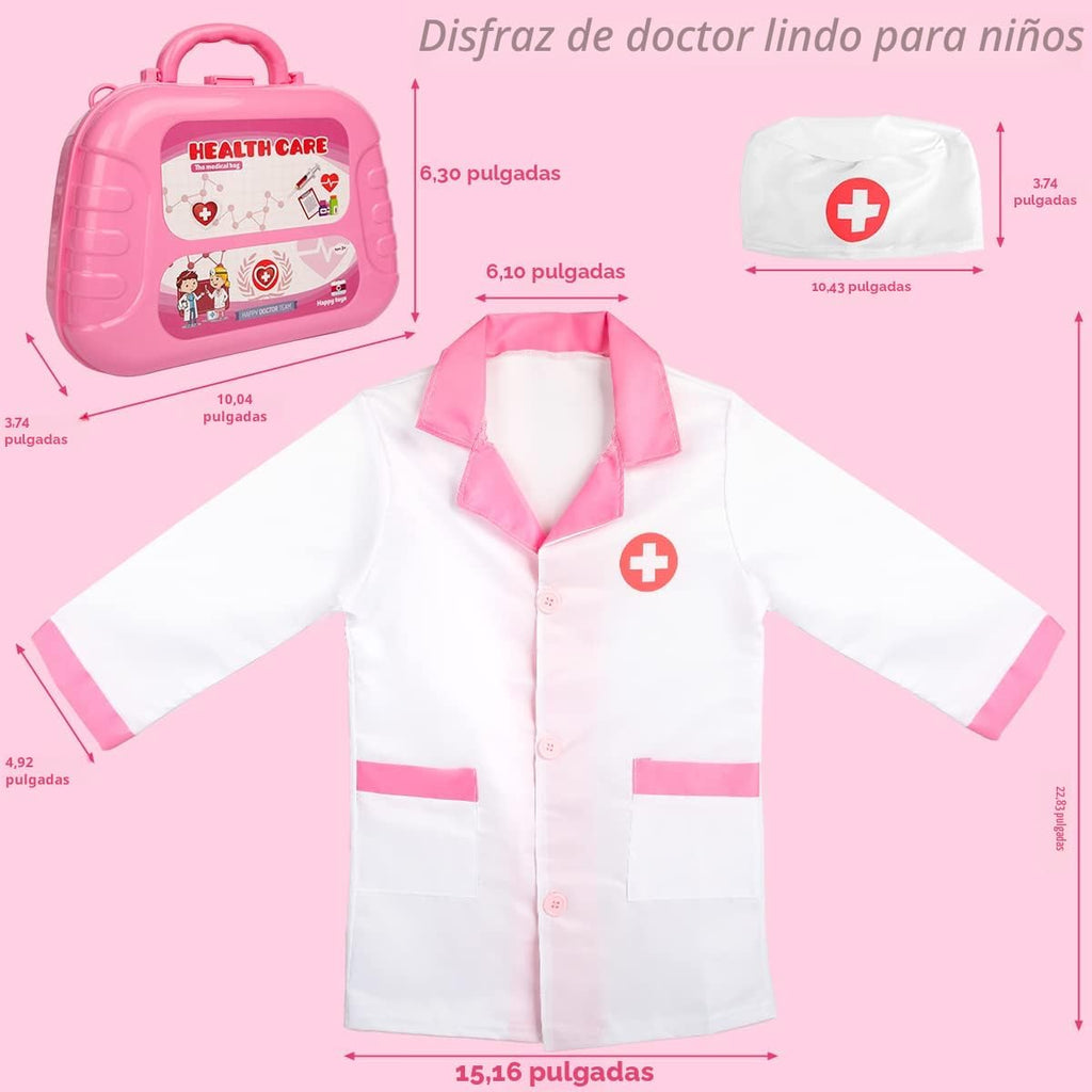 Meland Kit médico con cachorro para niños, juguete de simulación de...