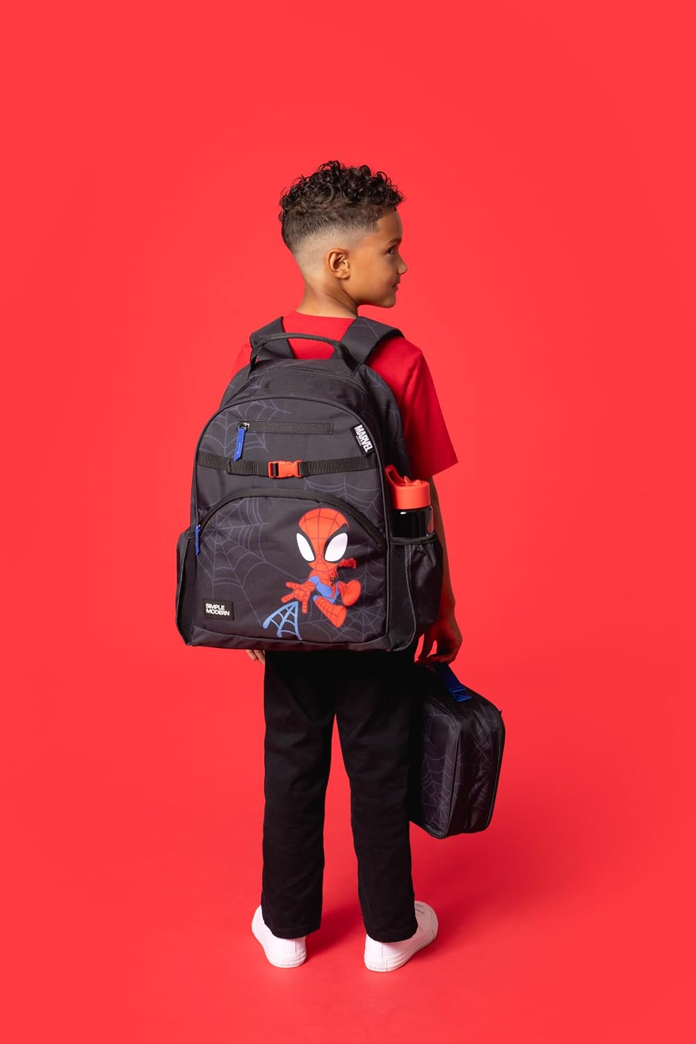 Simple Modern Mochila para niños y niñas escolares, Marvel: Spidey...