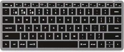 Teclado retroiluminado Bluetooth Satechi Slim X1, sincronización mu...