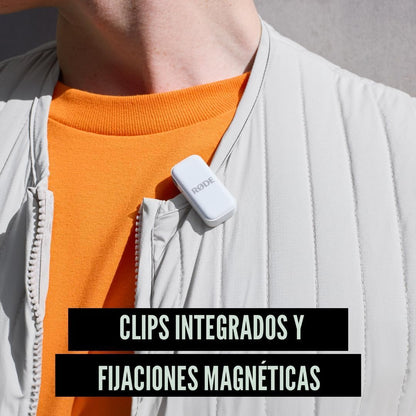 RØDE Micrófono Inalámbrico - Micrófono Inalámbrico Compacto, Dos Mi...