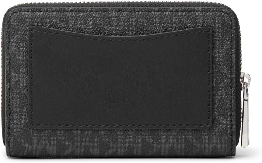 Michael Kors Jet Set - Estuche para tarjetas con cremallera pequeña...