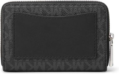 Michael Kors Jet Set - Estuche para tarjetas con cremallera pequeña...