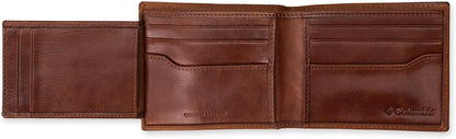Columbia Billetera plegable delgada RFID para hombre con ventana de...