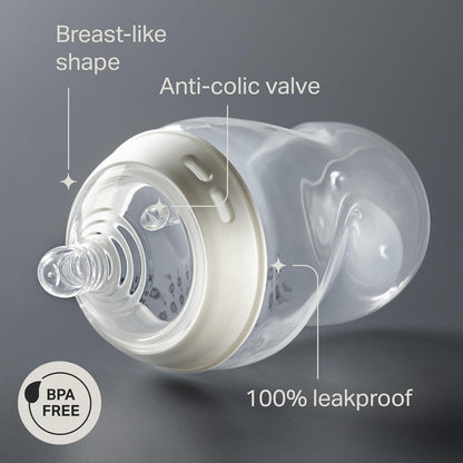 Tommee Tippee Natural Start Set de biberón, calentador y chupete, 0...