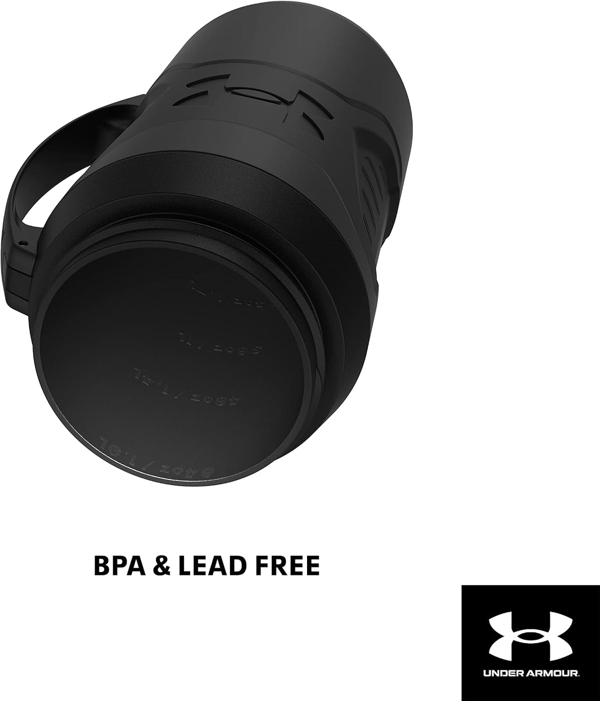 Under Armour Botella de agua aislada con asa y gancho para cerca, j...
