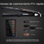 DORISILK Plancha de vapor para cabello, plancha de vapor profesiona...