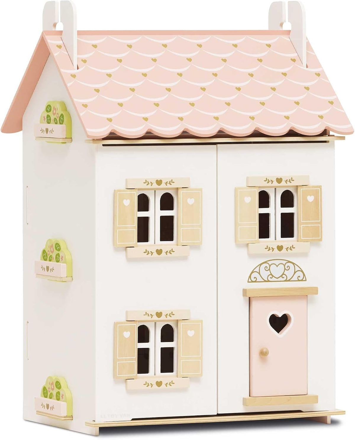 Le Toy Van \u2013 Casa de muñecas de madera en forma de corazón de...