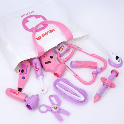 Meland Doctor Kit con cachorro para niñas, juguete de simulación re...