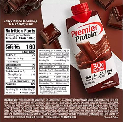 Premier Protein Batido de alto contenido en proteínas, chocolate, 1...