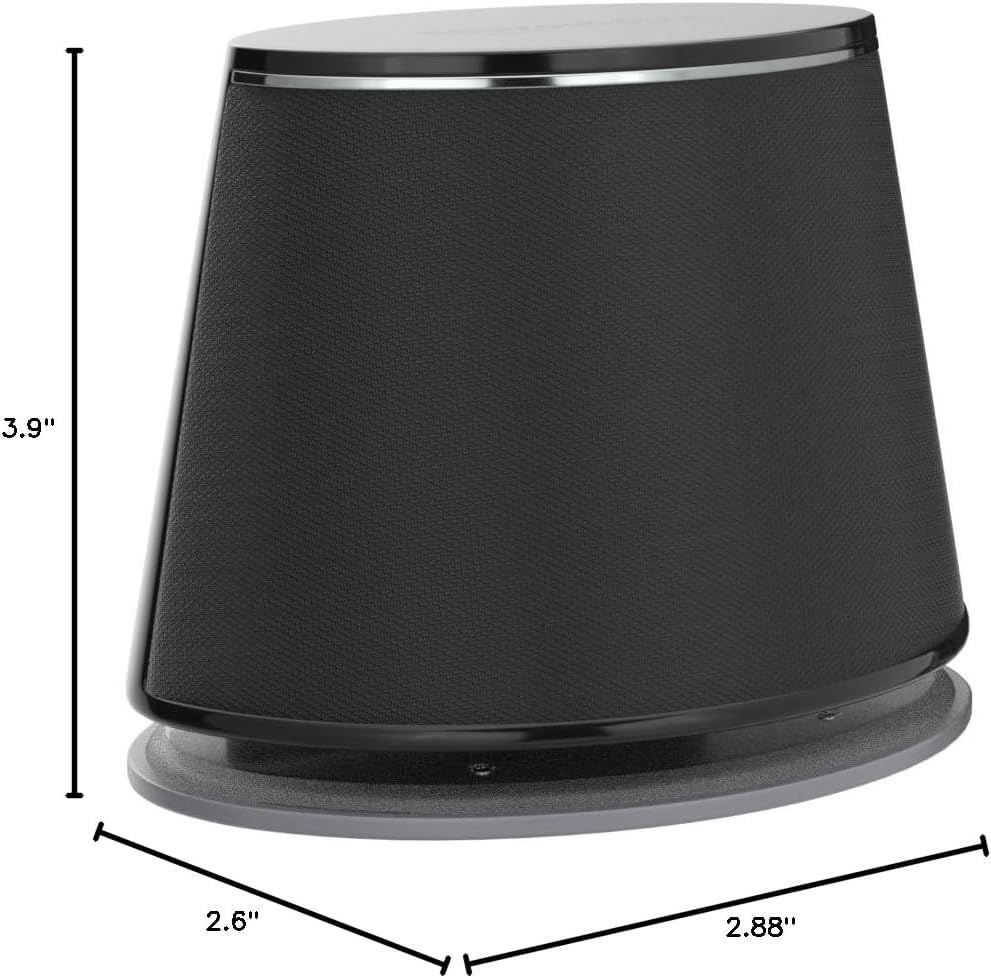 Amazon Basics Altavoces estéreo 2.0 para PC o portátil con control...