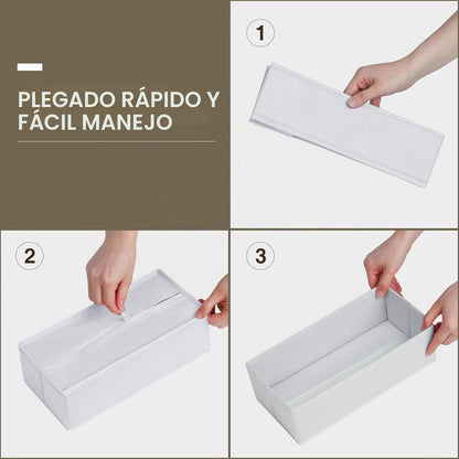 DIMJ Organizador de cajones para ropa, paquete de 15 unidades, orga...