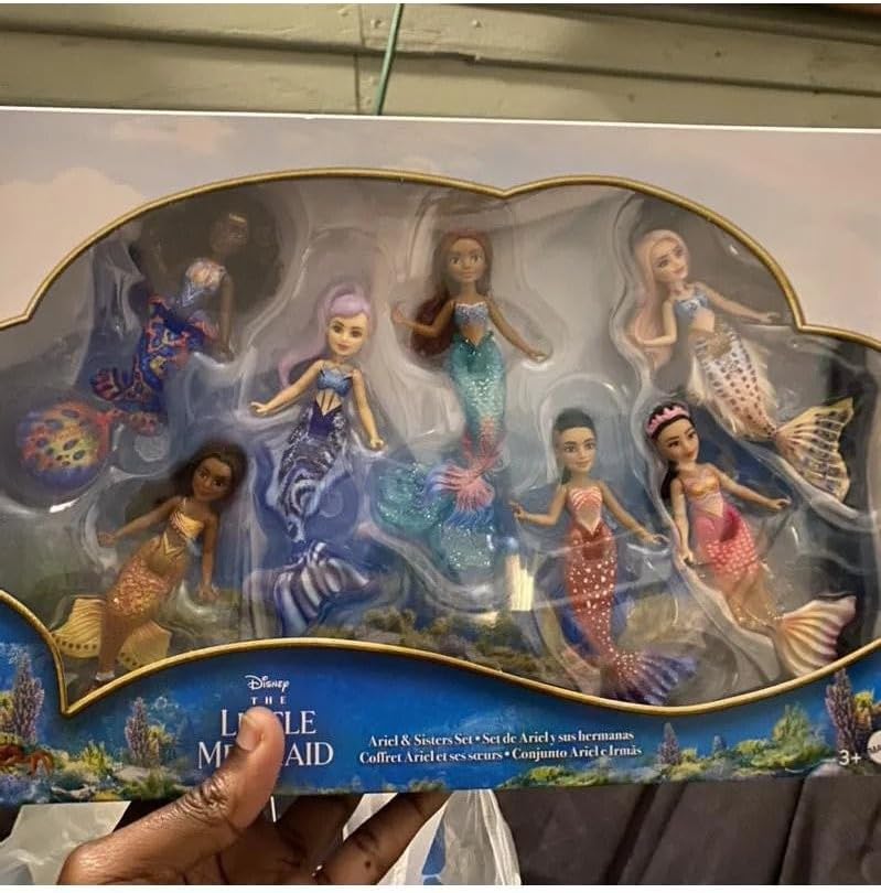 Mattel Disney Princess Toys, The Little Mermaid Ariel &amp; Sisters...