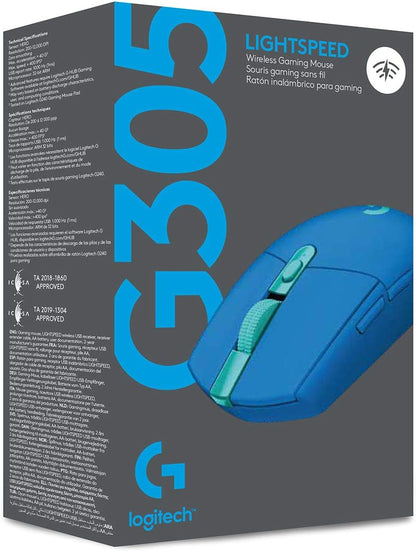 Ratón inalámbrico para juegos Logitech G305 Lightspeed - Azul | 12,...