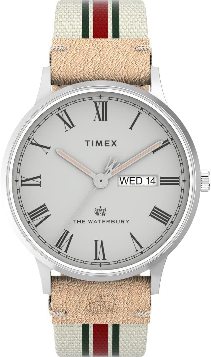 Timex Reloj clásico Waterbury para hombre de 40 mm