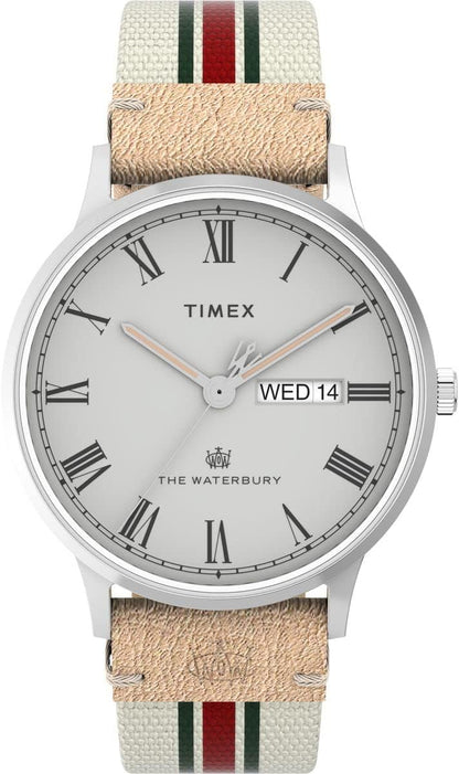 Timex Reloj clásico Waterbury para hombre de 40 mm