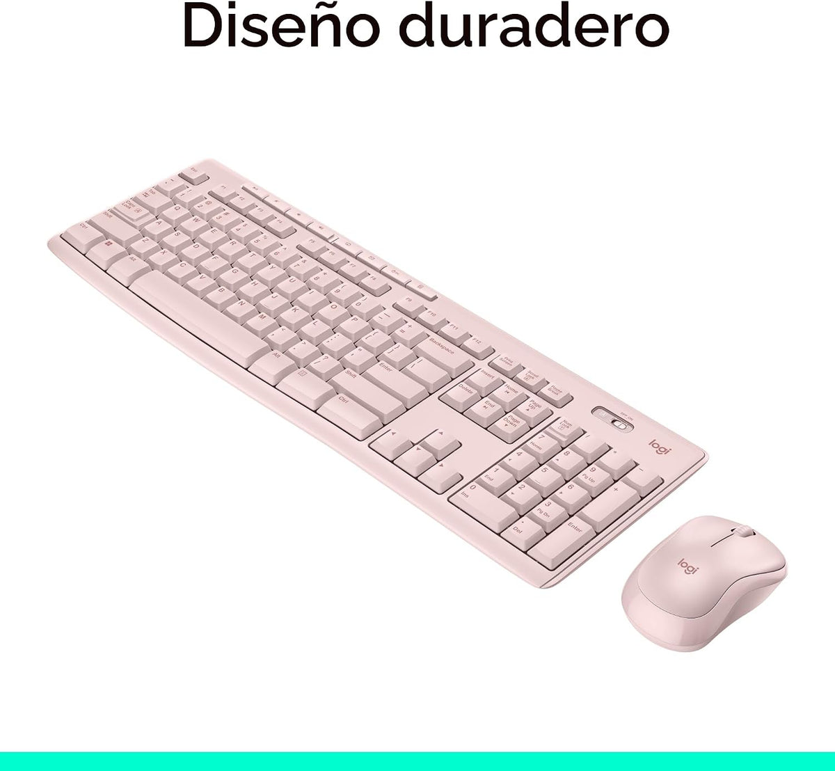 Logitech MK270 Combo de teclado y mouse inalámbricos de tamaño comp...