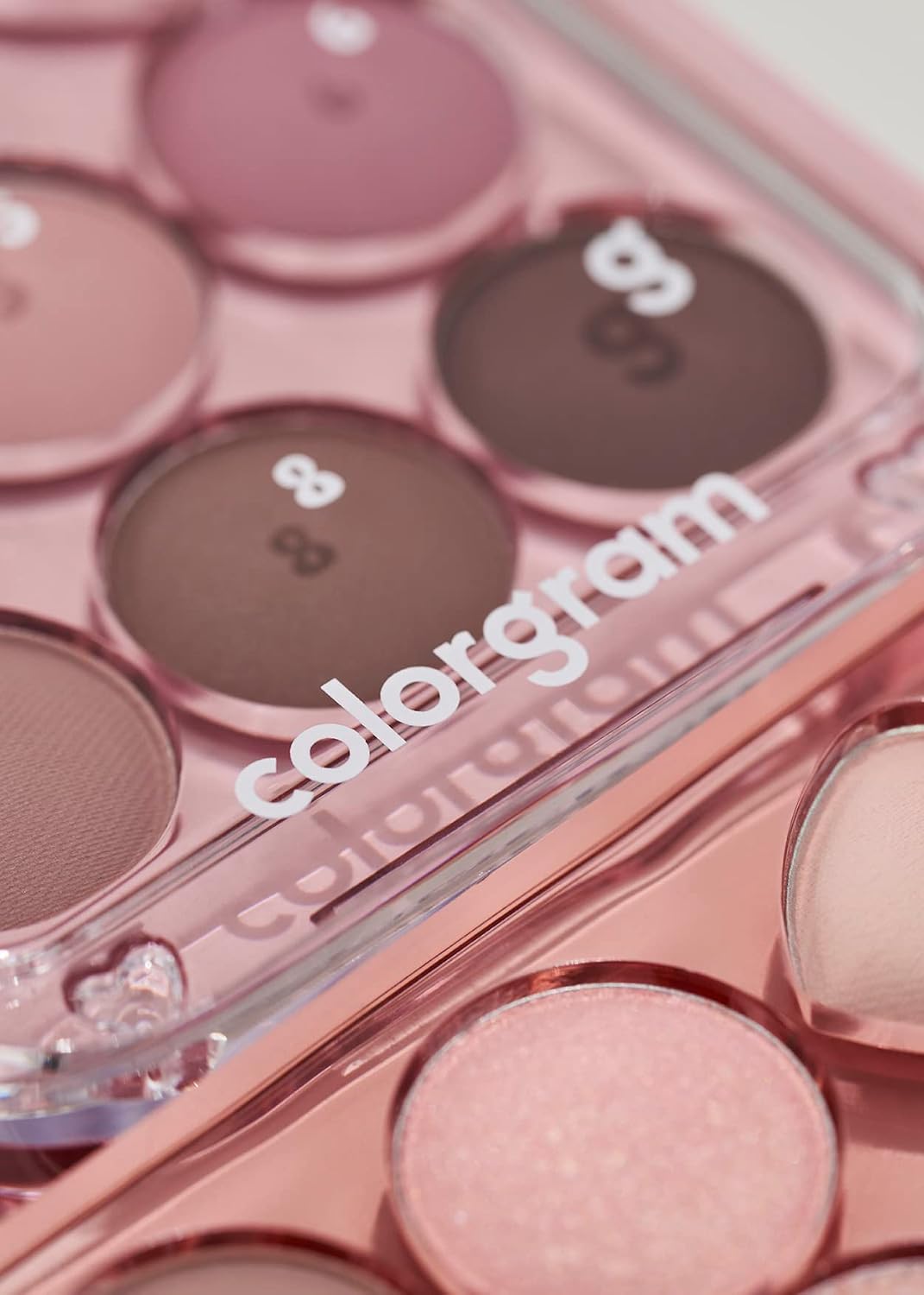 COLORGRAM Paleta de sombra de ojos Pin Point 02 Rosa+Malva= | Ultra...