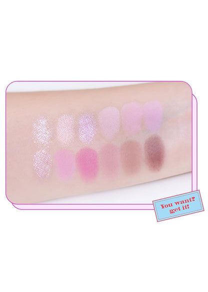 COLORGRAM Paleta de Sombras de Ojos Pin Point 03 Rosa+Lavanda | Ton...