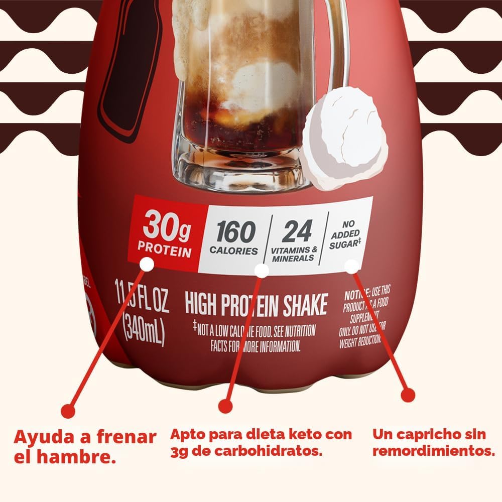 Premier Protein Batido, flotador de cerveza de raíz, 1.06 oz de pro...