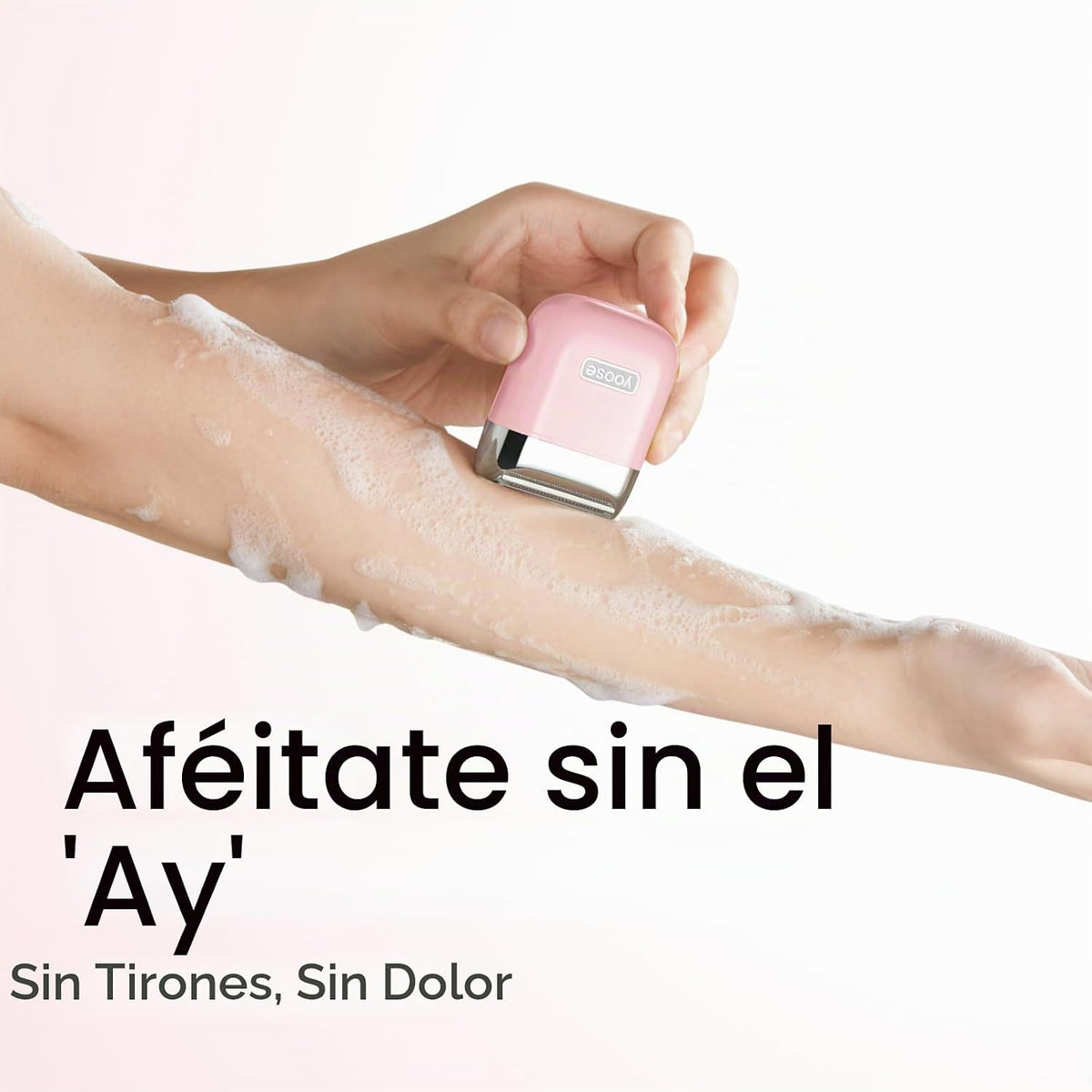 yoose Maquinillas de afeitar eléctricas para mujer, recortadora de...
