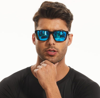 BNUS Corning Gafas de sol con lentes de vidrio para hombres y mujer...