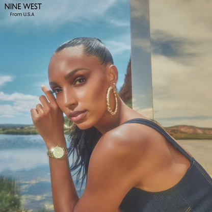 Nine West - Reloj de pulsera para mujer